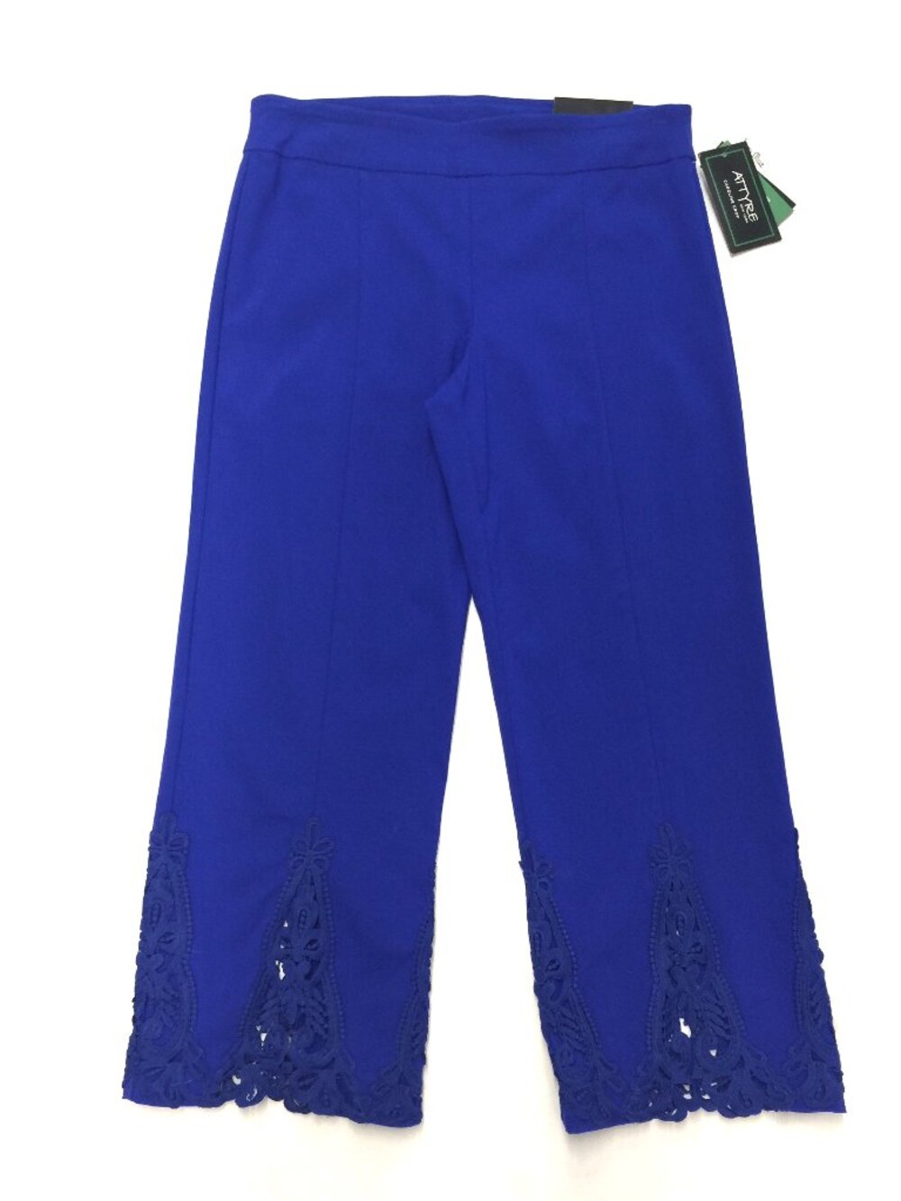 NWT Attyre New York Caroline Ankle Royal Blue Pants, Size 12